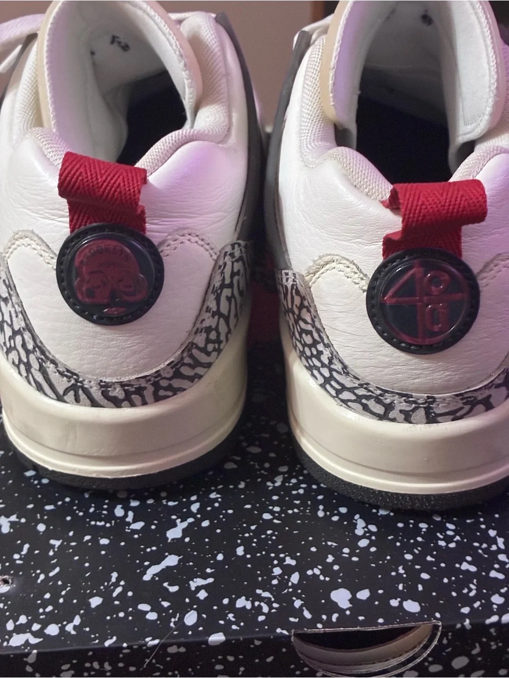 Nike Air Jordan Spizike Low Sail Varsity Red Men’s 9 OG Box